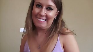 Playful Daddy Kisses Daughter's Pussy Lips